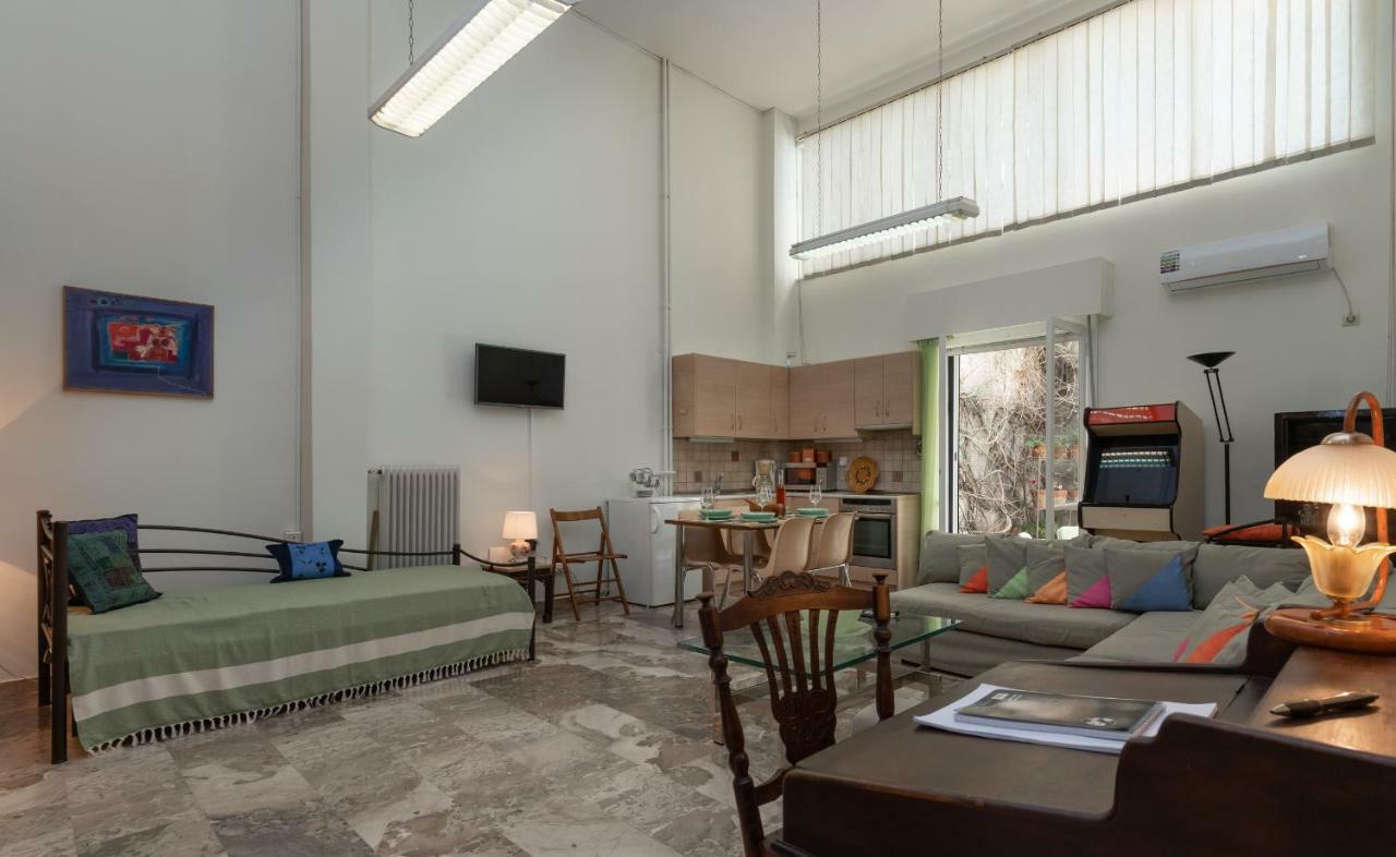 Acropolis Koukaki Loft Private Garden Daire Atina Dış mekan fotoğraf