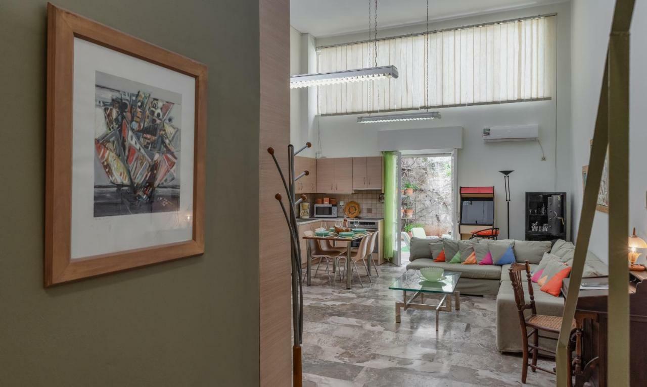 Acropolis Koukaki Loft Private Garden Daire Atina Dış mekan fotoğraf