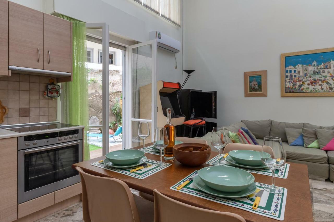 Acropolis Koukaki Loft Private Garden Daire Atina Dış mekan fotoğraf